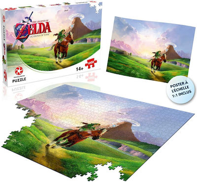 The Legend of Zelda - Puzzle 1000 pièces - Ocarina of time