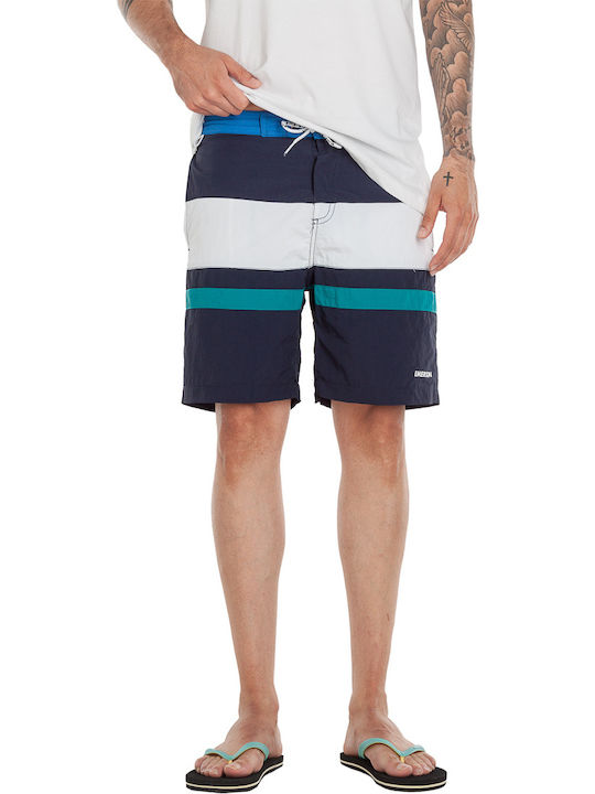 Emerson Herren Badebekleidung Bermuda Navy / Wh...