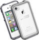 LifeProof Back Cover Πλαστικό 2mm Αδιάβροχο Λευκό (iPhone 4/4s)