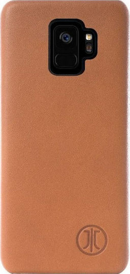 JT Berlin Back Cover Δερμάτινο Καφέ (Galaxy S9)