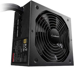 Sharkoon WPM Gold Zero 650W Black Computer Power Supply Semi Modular 80 Plus Gold