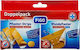 Figo Pack of Adhesive Bandages (72x19mm) 5 pieces, (65x19mm) 5 pieces, (10x40mm) 5 pieces, (22x22mm) 5 pieces & (50x6cm) 1 piece Plasters 16pcs