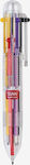 Legami Milano Magic Rainbow Pen Ballpoint with Multicolour Ink