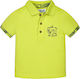 Mayoral Kids Polo Short Sleeve Yellow