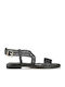 Mairiboo for Envie Theros Women's Flat Sandals in Black Color