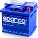Sparco Baterie Auto KK65 cu Capacitate 65Ah și CCA 550A
