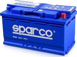 Sparco Batterie Auto KK99 mit Kapazität 99Ah und CCA 800A Sparco Batterie Auto KK99 mit Kapazität 99Ah und CCA 800A
