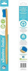 Bamboo Smiles Toothbrush Adults Manual Toothbrush Soft Beige