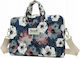 Θήκη Μεταφοράς Tech-protect Canvaslife Briefcase Sleeve Laptop 15-16 Macbook 15 Pro Μπλε Camellia