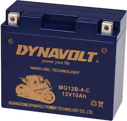 Dynavolt ГЕЛ Мотоциклетна батерия MG12B-4-C с капацитет 10Ах