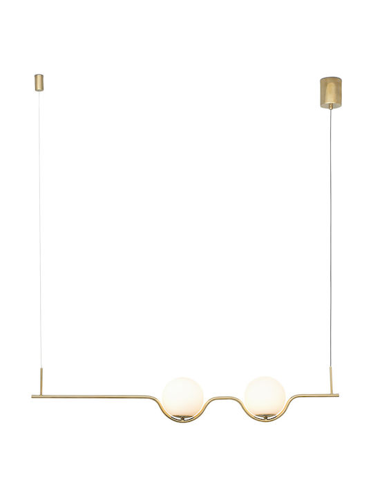 Faro Barcelona Le Vita Pendant Light Gold