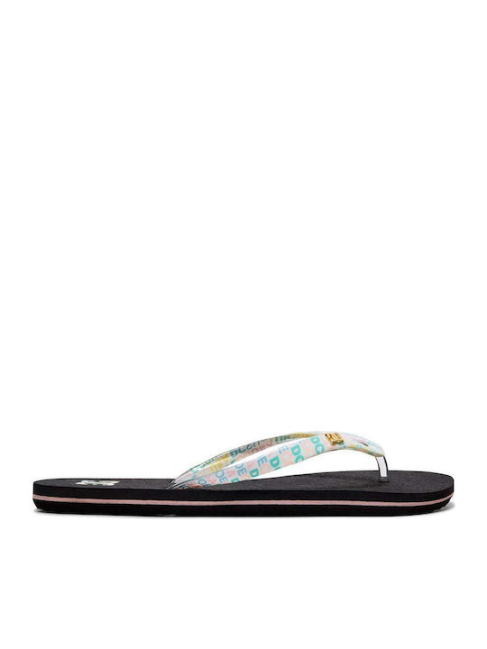 DC Spray Frauen Flip Flops in Mehrfarbig Farbe