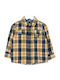 Losan Kids Checked Shirt Yellow