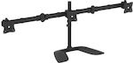 StarTech Desktop Stand for 3 Monitors up to 27" with Arm (ARMBARTRIO2)