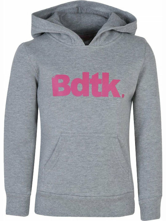 BodyTalk Kinder Sweatshirt mit Kapuze und Taschen Gray