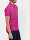 Ralph Lauren Men's Short Sleeve T-shirt Turtleneck Fuchsia