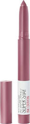 Maybelline Superstay Ink Crayon Long Lasting Pencil Lipstick Matte Pink 1.5gr