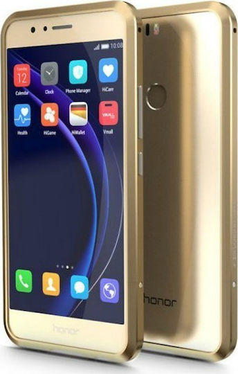 Luphie Back Cover Πλαστικό Χρυσό (Honor 8)