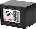 Bormann Lite BDS2300 Χρηματοκιβώτιο με Ψηφιακό Κλείδωμα και Κλειδί, Ξενοδοχείου Διαστάσεων Μ23xΠ17xΥ17cm με Βάρος 3.5kg 020875