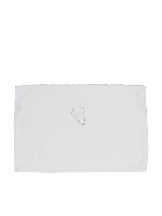 Viopros Facecloth Τάυρος 640875 50x100cm. White Weight 480gr/m²