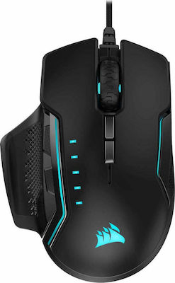 Corsair Glaive RGB Pro Геймърска Мишка 18000 DPI Черен
