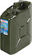 Lampa Double Position Metallic Fuel Can 10lt Green