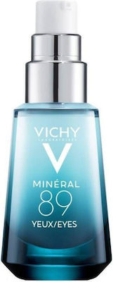 Vichy Mineral 89 Ενυδατική Κρέμα Ματιών κατά των Μαύρων Κύκλων με Υαλουρονικό Οξύ 15ml