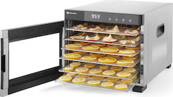 Hendi Gewerblicher Lebensmittel-Trockner & Dehydrator für 6 Schalen 650W 34x45x31.1cm