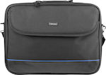 Natec Impala Tasche Schulter / Handheld für Laptop 14.1" in Schwarz Farbe