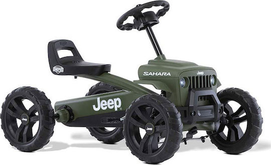 Jeep Buzzy Sahara Едноместен с Педали Зелен за 4+ Години