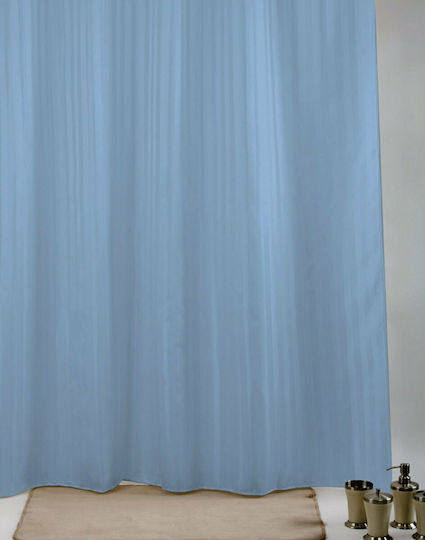 Import Hellas Rigone Duschvorhang Stoff 180x200cm Blue 4680