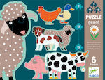 Puzzle pentru Copii Farm Animals pentru 3++ Ani 36buc Djeco