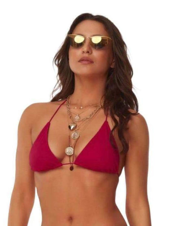 Rock Club Bikini Τριγωνάκι Magenta