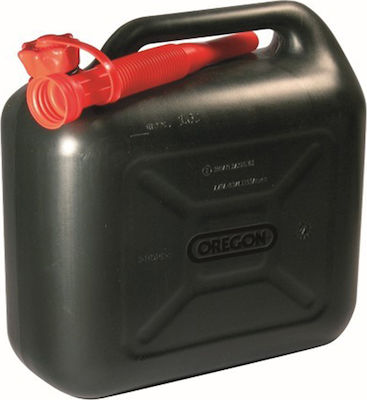 Oregon Recipient de combustibil Plastic cu Tub de Extensie 10lt Negru