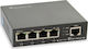 Level One GEP-0523 Unmanaged L2 PoE+ Switch με 5 Θύρες Gigabit (1Gbps) Ethernet