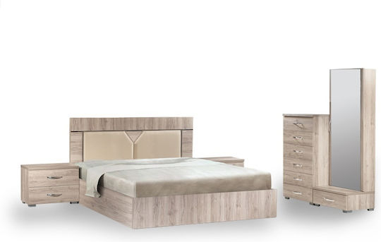 Σετ Комплект Спалня 2 Кожи 160x200бр 5бр
