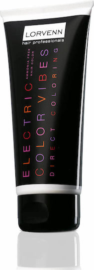 Lorvenn Electric Color Vibes Temporary Hair Dye No Ammonia Lila Mercury 90ml