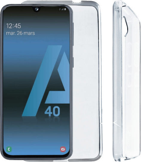 Volte-Tel Slimcolor Air Back Cover Silicon Transparent (Galaxy A40)