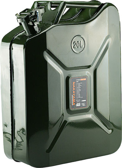 Nakayama FT2000 Fuel Can Double Position Metallic 20lt Green