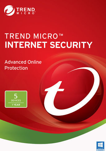 Trend Micro Internet Security 2019 за 5 устройства и 1 година използване (Електронно разрешение)