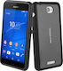 Roxfit Gel Shell Slim Back Cover Silicon Negru (Xperia E4)