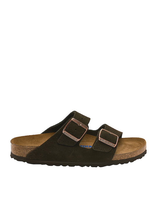 Birkenstock Arizona Soft Footbed Suede Leather ...