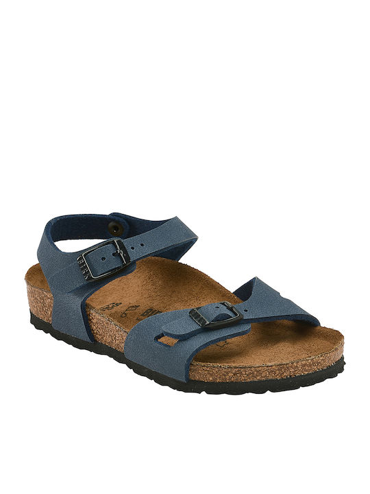 Birkenstock Παιδικά Πέδιλα Rio Ανατομικά Navy Μπλε