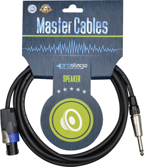 Prostage Cable Speakon male - 6.3mm male 2m (SPJ-02)