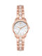 Michael Kors Runway Uhr mit Rose Gold Metallarmband