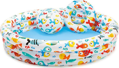 Intex Παιδική Πισίνα Φουσκωτή Friendly Fishbowl