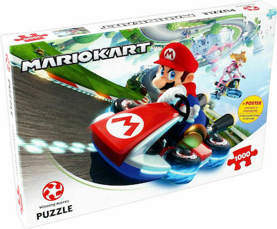 Mario Kart Funracer Puzzle 2D 1000 Pieces