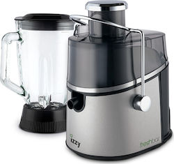 Izzy 2in1 FreshBar J82 Blender for Smoothies with Glass Jug 1.5lt 700W Inox