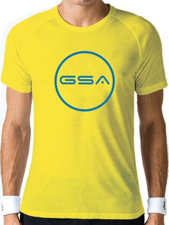 Superlogo Circle 1719038 Sportliches T-Shirt Gelbe