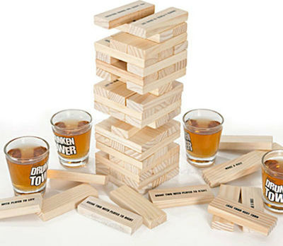 Drunken Tower Drinking Game Party Accessory